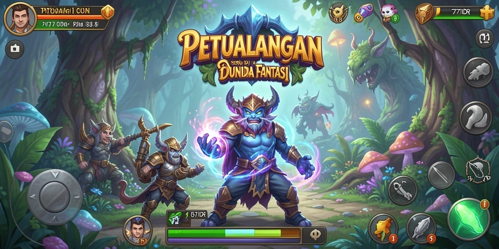 Tangkapan layar 777IDR menunjukkan aksi seru di dunia petualangan.