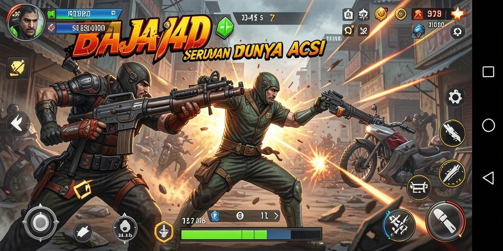 Tangkapan layar utama BAJAJ4D menunjukkan aksi pertarungan yang mendebarkan.