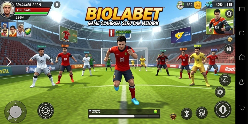 Tampilan gameplay seru dari <strong>BIOLABET</strong> yang menampilkan berbagai olahraga.