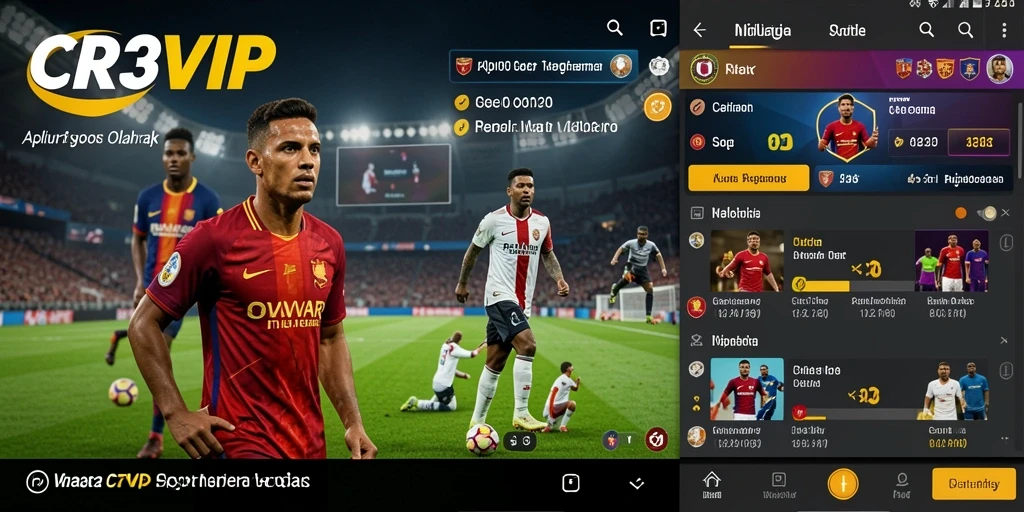 Tampilan grafik dan interface <strong>CR7VIP</strong> yang menarik saat bertaruh.