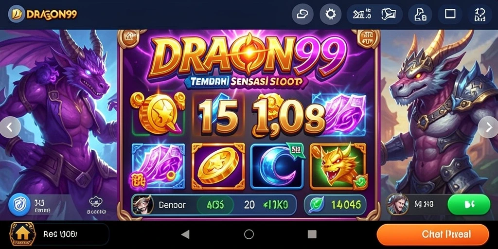 Screenshot utama DRAGON99 menampilkan gameplay yang seru dan menarik.