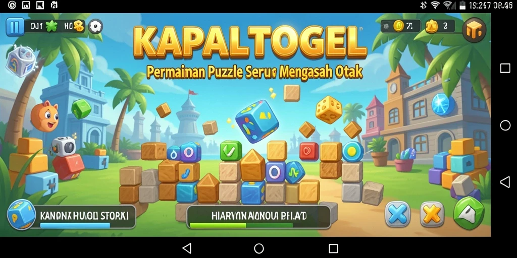 Screenshot gameplay KAPALTOGEL yang menarik dan seru.
