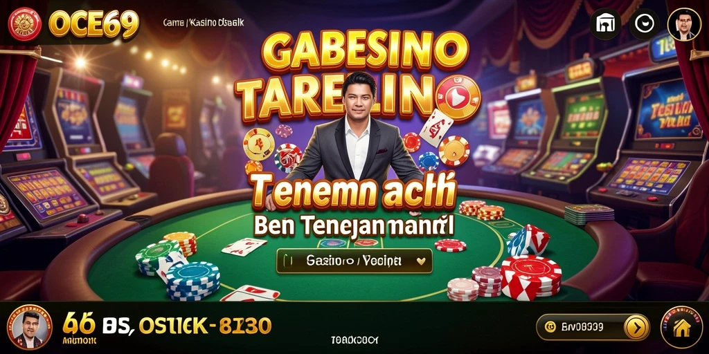 Gameplay menarik OCE69 dengan grafis Kasino yang memukau.