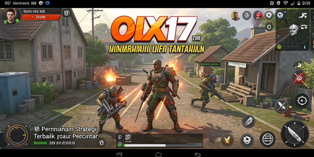 Tampilan gameplay yang seru dan menantang dalam OLX17.