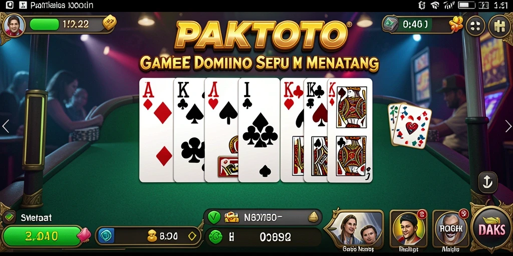 Tampilan gameplay PAKTOTO yang menarik dan interaktif.