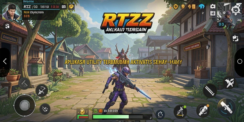 Tampilan antarmuka RTZZ yang bersih dan fungsional.