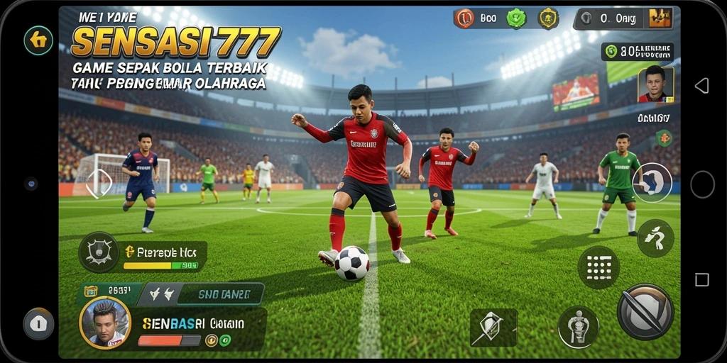 Tangkapan layar gameplay SENSASI777 yang menegangkan dan seru.
